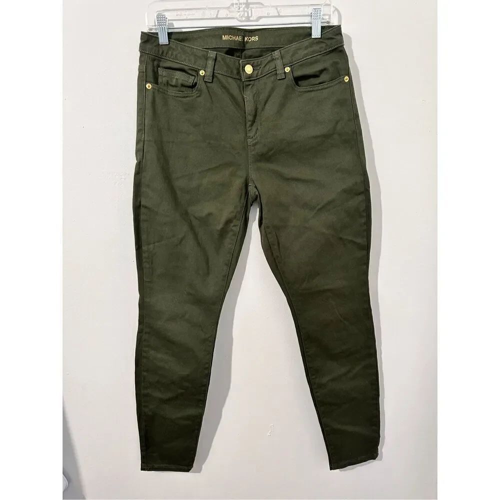 Michael Kors jeans, pants army green size 6 A767